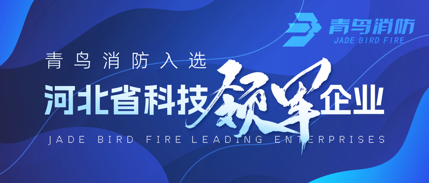 青鳥(niǎo)消防入選河北省科技領(lǐng)軍企業(yè)！
